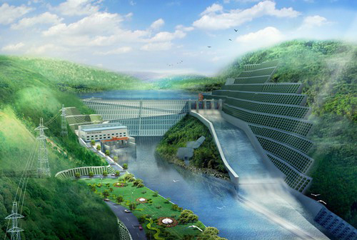 阿图什老挝南塔河1号水电站项目
